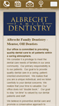 Mobile Screenshot of mentorohiodentist.com