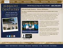 Tablet Screenshot of mentorohiodentist.com